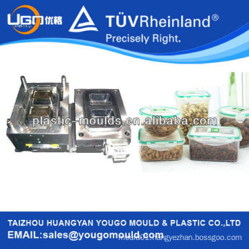 PP food lunch storage box moulds/food boxes mould manufacture/Plastic Food Keeping Fresh Box